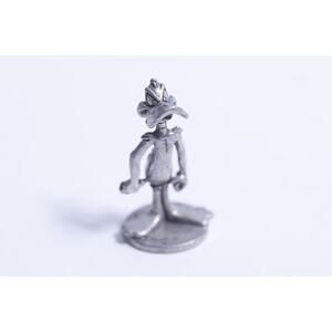 Daffy Duck, Pewter Figurine, 1 1/2 inch, Game Piece, Looney Tunes